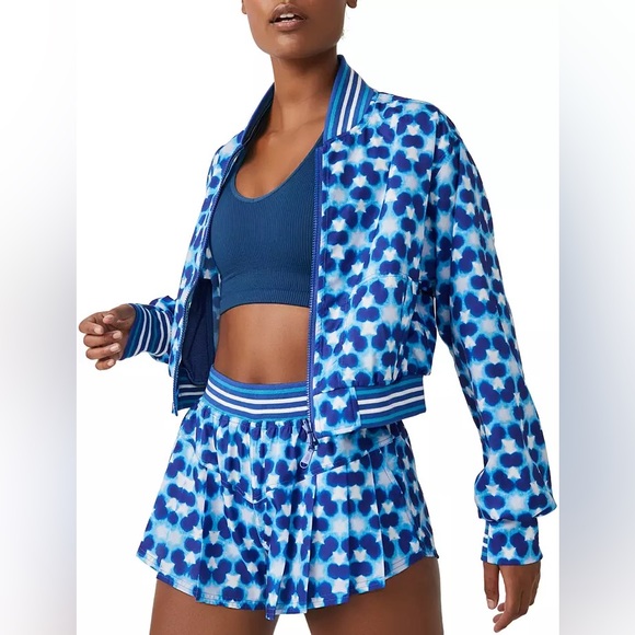 FP Movement by Free People Jackets & Blazers - NWT free People Movement Top Seed printed tennis jacket